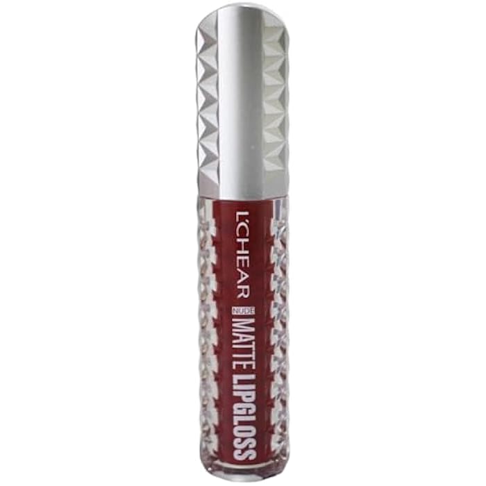 L'chear Lip Gloss Nude Matte Light&Thin Lasting Color Shade Number 4 - Image 2